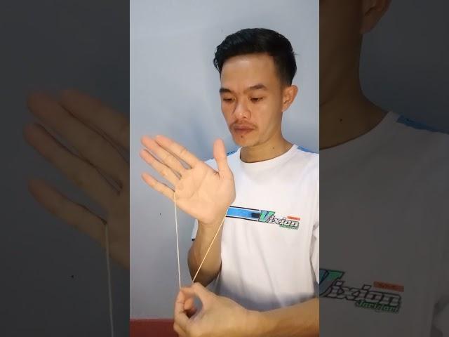 Menyala  Trik Sulap Karet Mudah  #youtubeshorts #shorts #trending #magic #tutorial