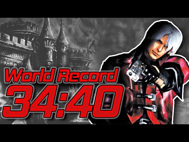 Devil May Cry Speedrun World Record in 34:40 | Any% | Normal