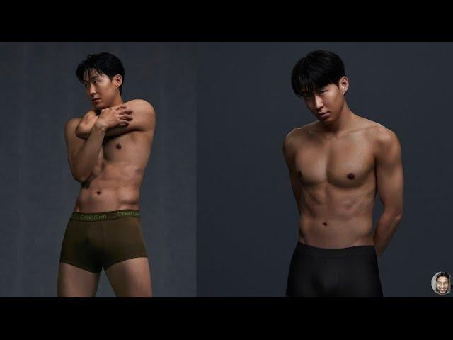 Son Heung Min in Calvin Klein Underwear!