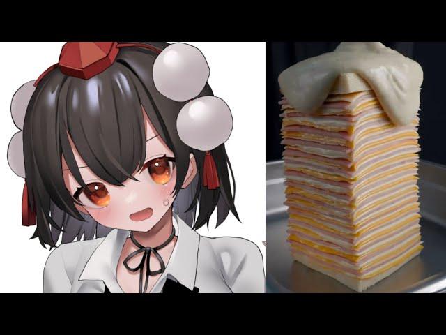 Aya cheese slap meme  【touhou meme】