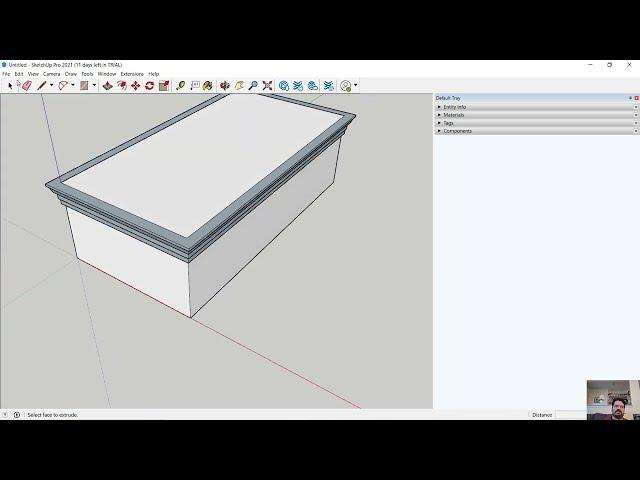 Sketchup Pro 2021: Follow Me Tool