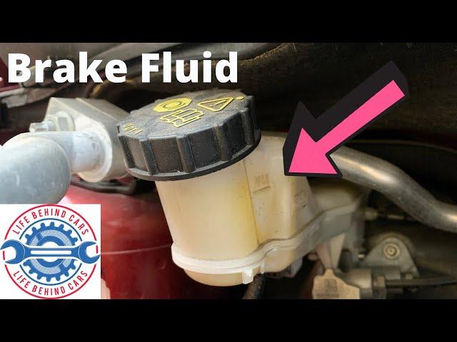 Ford B-Max Brake Fluid Reservoir Location