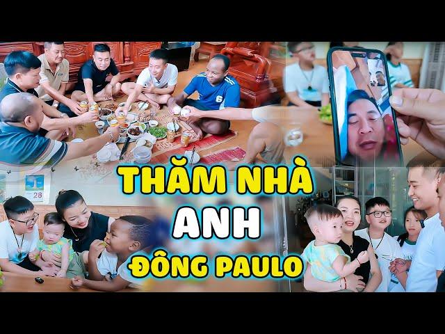 QuangLinh Vlogs || Cha Con Lôi "Ngỡ Ngàng" Khi Lần Đầu Đến "Thăm Nhà" Anh Đông Paulo.