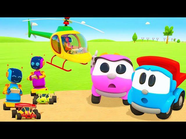 Street vehicles for kids & car cartoons full episodes. Kids' games & Leo the Truck.