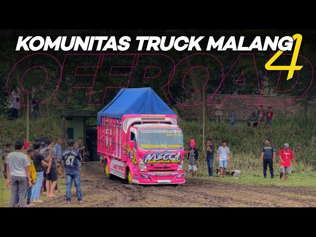 Off-road‼️Skill supir benar2 uji nyali disini  (Komunitas truck malang part 2)