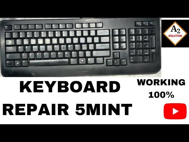 How To Fix Keyboard Keys | Keyboard Repair | How To Repair Keyboard #A2solution