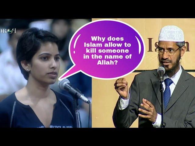 Why does Islam allow to kill someone in the name Allah? | Dr zakir naik | #Drzakirnaik |#askdrzakir