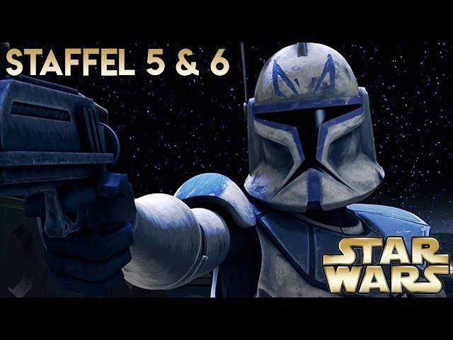 Alle Szenen von Captain Rex aus Star Wars: The Clone Wars Staffel 5 & 6! [Kanon]