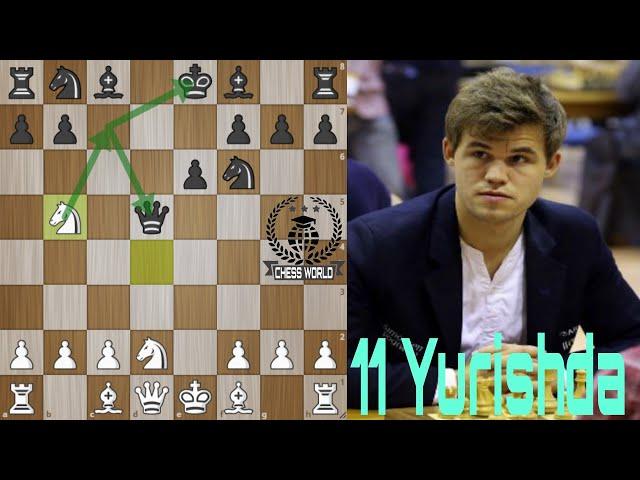 Magnus Carlsen 2800 reytingi bor Fabiano Coruano ni 11 yurishda mag'lub etdi. Shaxmat o'rganish.