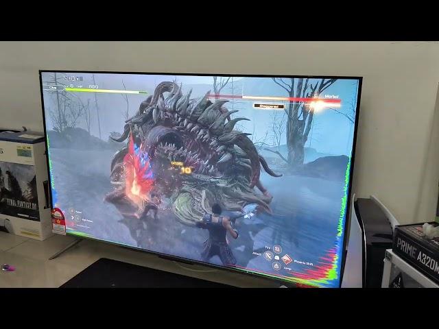 PS5 final fantasy 16 problem - Tearing screen on TV TCL C635