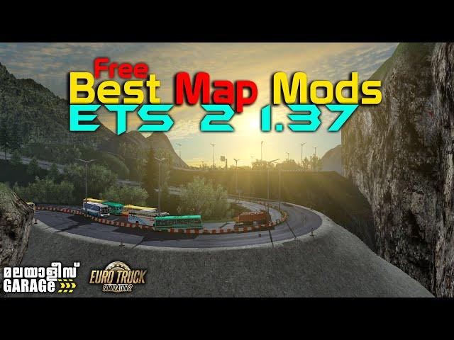 Best Map Mods For Euro Truck Simulator 2 | ETS 2 v1.37 | Download Link With Activation Tutorial