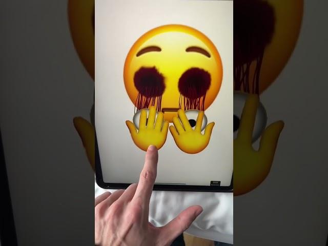 🫣 creepy Emoji🫢