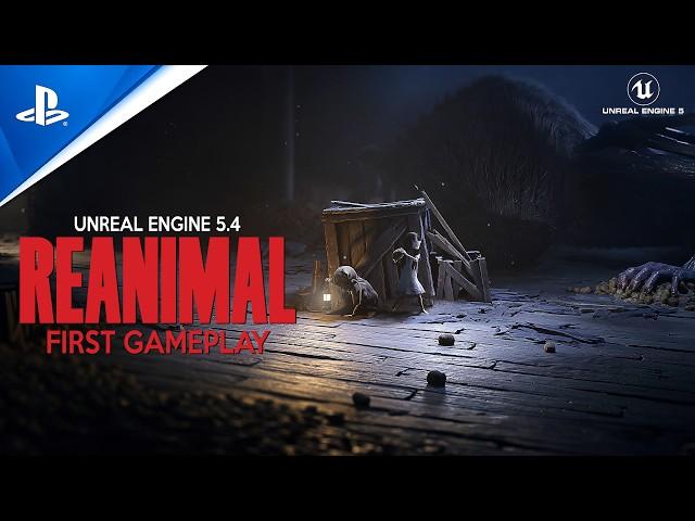 REANIMAL New 10 Minutes Gameplay Demo | Co-op Horror like LITTLE NIGHTMARES in Unreal Engine 5