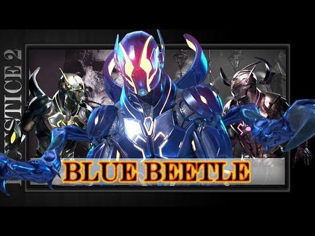 BLUE BEETLE - All Epic Gear Set & Character Abilities Showcase - Injustice 2