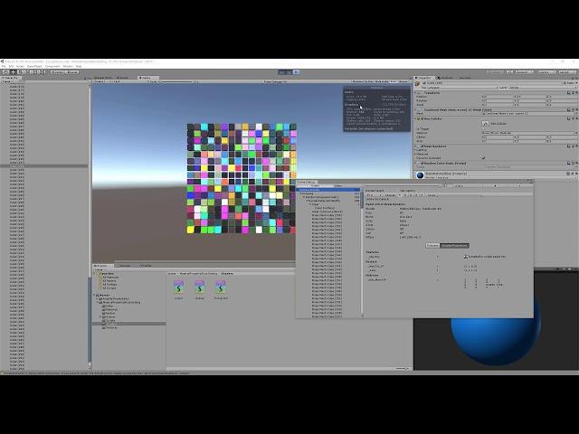 Unity Easy Unity GPU Instancing / Material Property Block setup