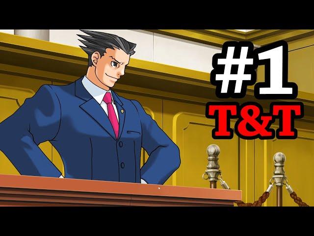 A Man Who Loves Crime Plays Phoenix Wright: Trials and Tribulations - Part One