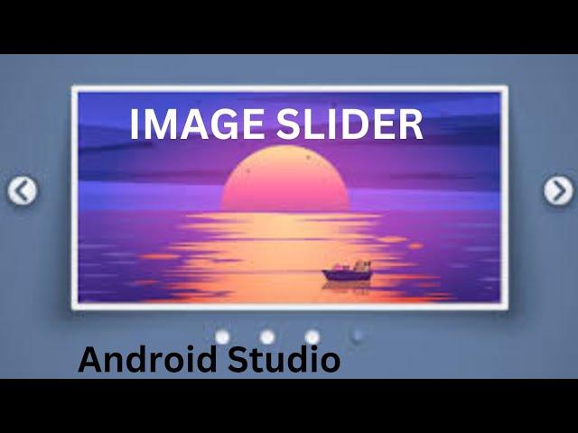 Image Slider | android studio | using java |image Slider tutorial