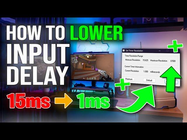 How To Lower INPUT DELAY in GAMES & FIX Latency | Get 0 Input Delay on ANY PC!