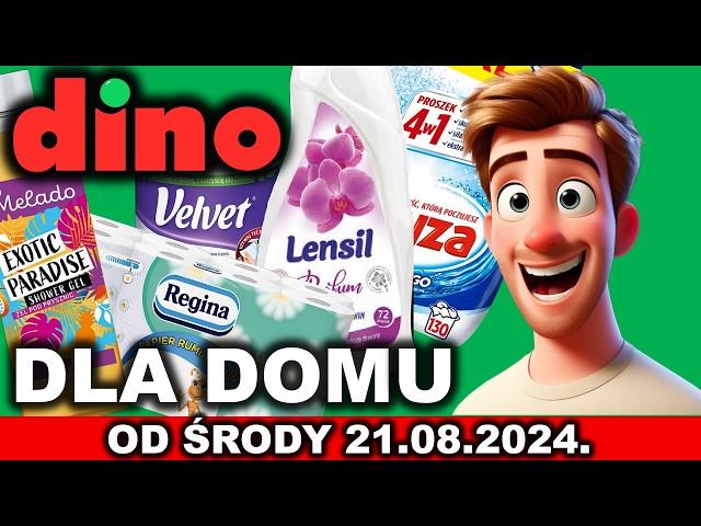 𝘿𝙄𝙉𝙊  Gazetka Dla Domu | Promocje Od Środy 21.08.2024.