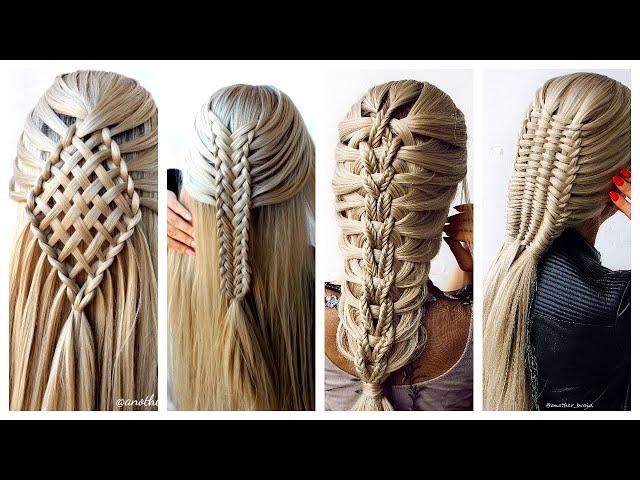 Top 4 Most Beautiful Hairstyles For Party & Wedding  | Hairstyles with Braids for all occasions