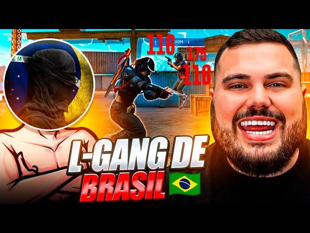 SADX FF LLEGA AL DIRECTO DE ZELIKA!! EL L-GANG DE BRASIL  Y DEMOUESTRA EL VERDADERO FREESTYLE...