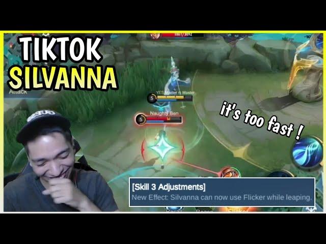 This New Tiktok Buff on Silvanna is the next META | Silvanna Gameplay | MLBB