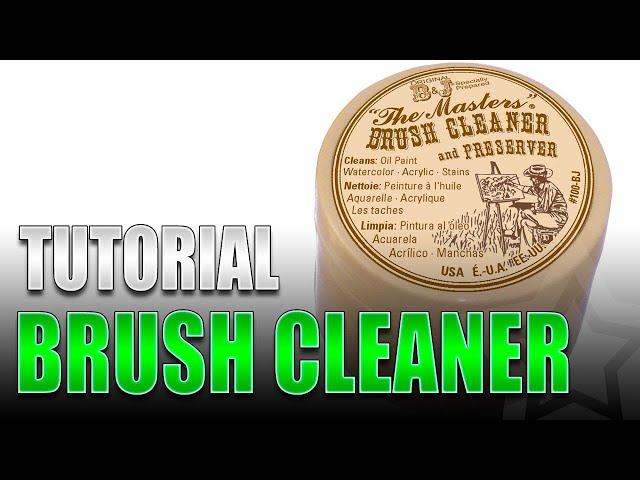 How to Use "The Masters" Brush Cleaner and Preserver