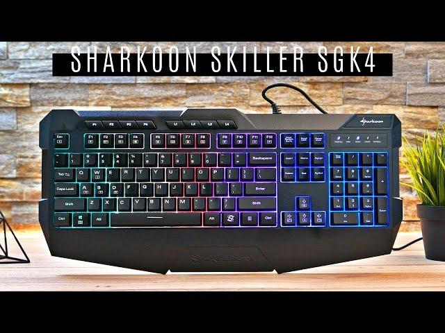 Sharkoon Skiller SGK4 RGB Gaming Keyboard - UNBOXING