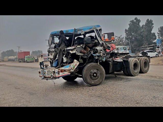 Repair Of 3 Damaged Trucks In Local Workshop “Pk Amazing Skills “