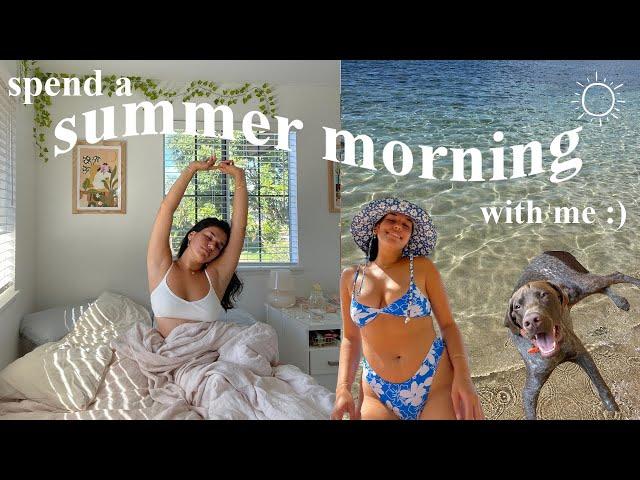 Spend the Morning with Me  my summer morning routine