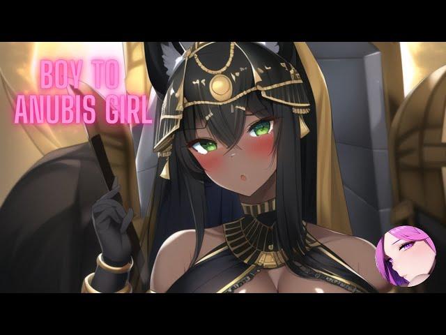 TG TF Anubis Girl / Male to Female / Transformation Animation / Gender Bender