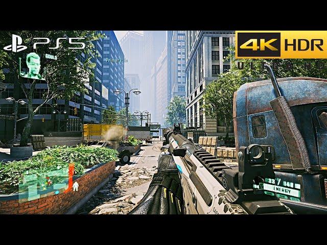 Crysis 2 Remastered (PS5) HDR Gameplay | 4k 60FPS | Crysis Remastered Trilogy