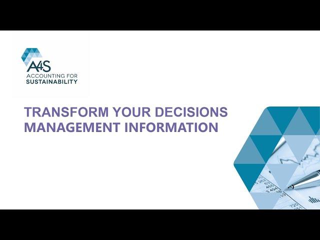 Transform your decisions: Management Information Webinar