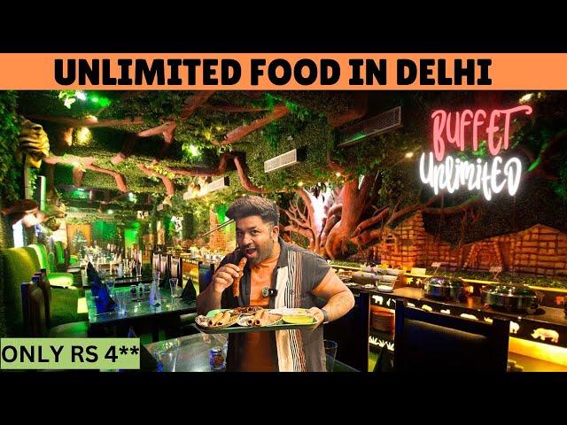 Unlimited Food in Delhi | Jungle Jamboore Buffet Restaurant | Buffet Restaurant In Delhi