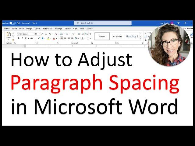 How to Adjust Paragraph Spacing in Microsoft Word