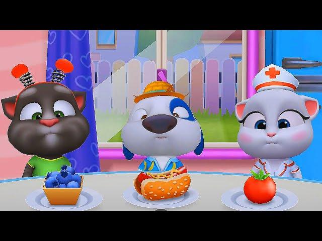 My Talking Tom Friends (iOS,Android) Gameplay Walkthrough (Outfit7) - HD