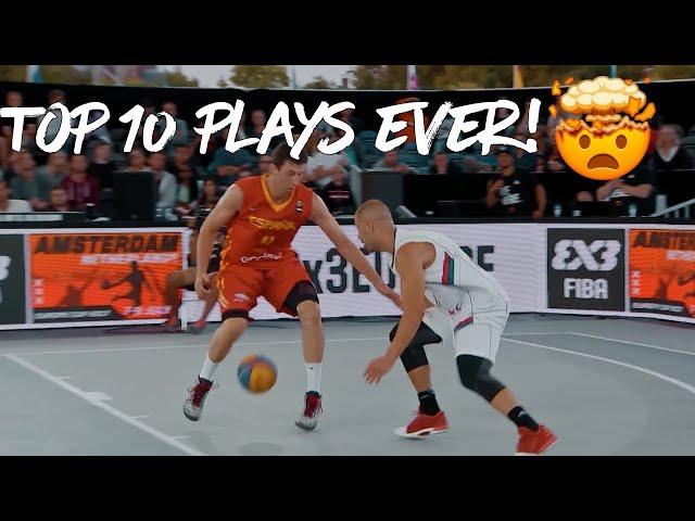 Top 10 3x3 Basketball Plays of All Time  FIBA3x3