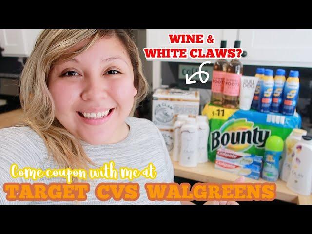 MONEYMAKER WINE + 50% OFF WHITE CLAWS AT TARGET | Extreme Couponing Vlog | Karlasavings