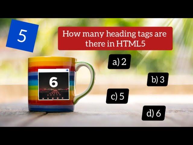 HTML questions with answers | HTML 5 QUIZ MCQ | HTML quiz | MCQ in html | html questions for exams