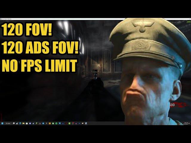 Call of Duty: Black Ops 1 - How to unlock your FOV, ADS FOV and FPS (WORKS ONLINE)