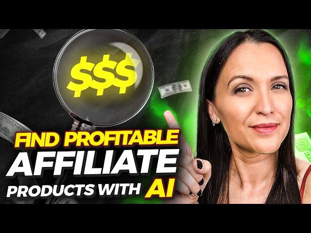 AI Reveals Most PROFITABLE Affiliate Products In SECONDS!  Full Tutorial