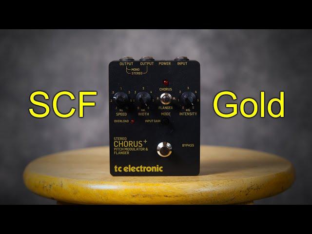 TC Electronic SCF Gold Chorus: Simple. Elegant. Beautiful.