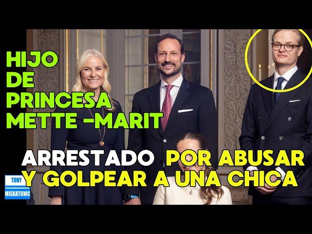 ARRESTAN A HIJO DE PRINCESA METTE-MARIT DE NORUEGA, POR ABUSO Y DAÑOS A UNA CHICA. Marius Borg Høiby