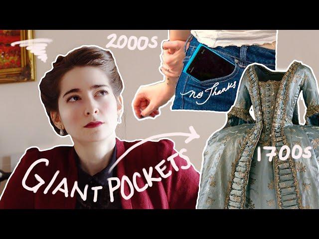 Women's Pockets Weren't Always a Complete Disgrace | A Brief History: England, 15th c - 21st c