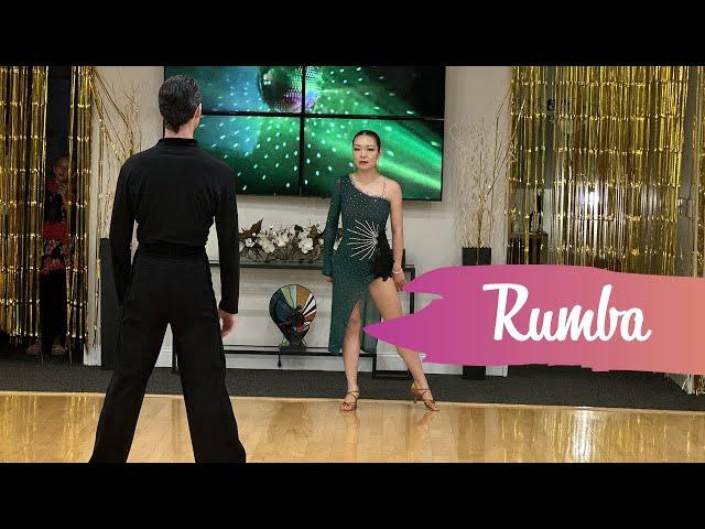 Rumba Show Dance at Ultimate Ballroom Dance Studio