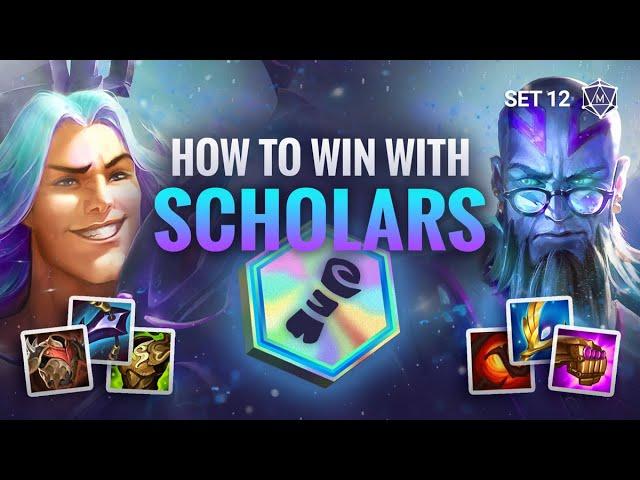 How to WIN with SCHOLARS in TFT Set 12 | Magic n' Mayhem!