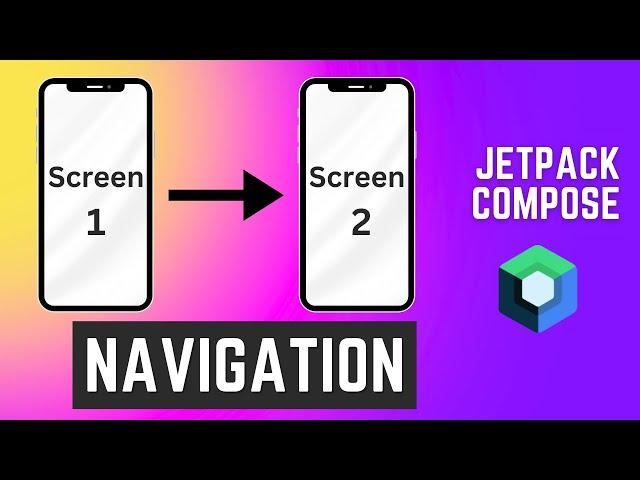 How to Navigate in Jetpack Compose  | Android Studio | 2024