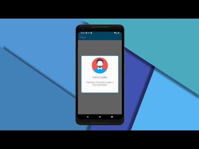 Custom Popup Dialog | Android Studio (Tutorial)