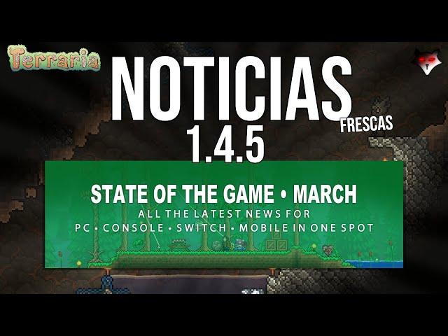 Al fin construir plataformas será FACIL !! Spoilers de Terraria 1.4.5 " Estado de Marzo "