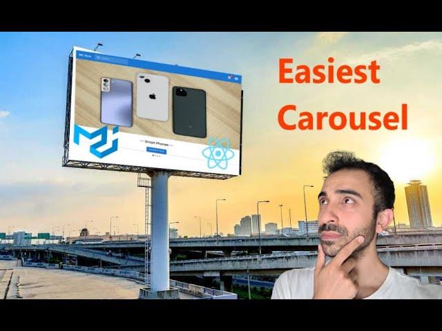 Easiest Carousel with Material-UI  #react #frontend #javascript #css #software #materialui